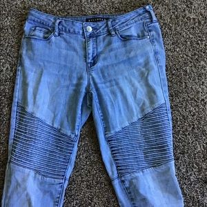 Bullhead moto low rise 26 jeans